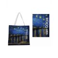 Τσάντα υφασμάτινη αδιαβροχοποιημένη V. van Gogh, Starry night - Art shop στο diaplasibooks.gr
