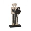 Μικρογλυπτό "Ζευγάρι" raku art - Art shop στο diaplasibooks.gr