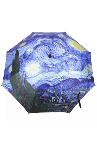 Αυτόματη ομπρέλα Van Gogh ''Έναστρη νύχτα'' - Art shop στο diaplasibooks.gr