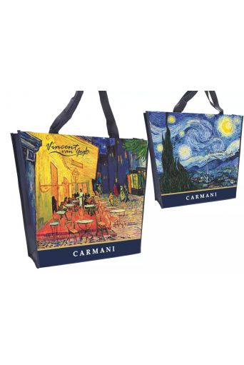 Τσάντα ώμου για ψώνια "΄Cafe terrance" Van Gogh - Art shop στο diaplasibooks.gr