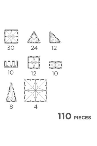 Μαγνητικό Inventive Pack Intense | 110 Pieces Cleverclixx - Παιχνίδια στο diaplasibooks.gr