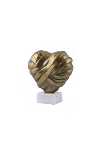 Καρδιά  Love me gold medium  του  Στάθη   Αλεξόπουλου - Art shop στο diaplasibooks.gr