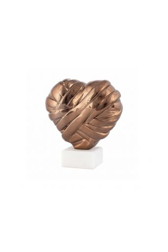 Καρδιά  Love me bronze mini του  Στάθη  Αλεξόπουλου - Art shop στο diaplasibooks.gr