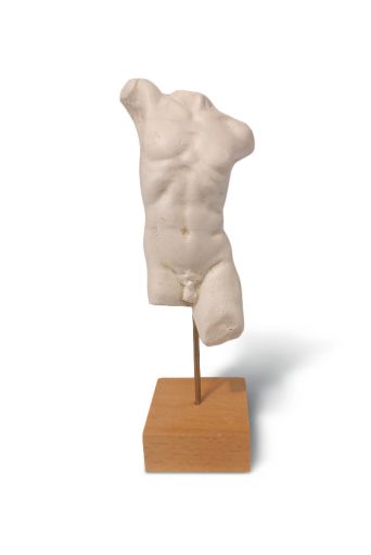 Ανδρικός  κορμός μικρός λευκός - Art shop στο diaplasibooks.gr