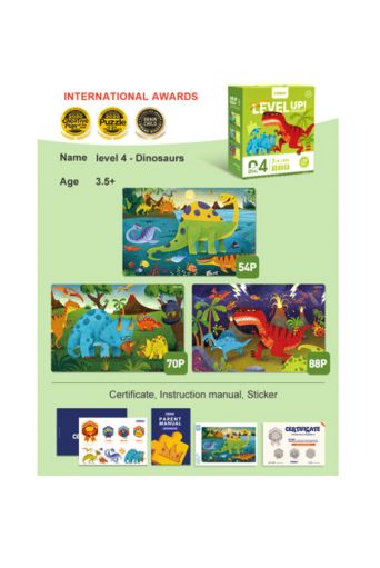 Παζλ Δεινόσαυροι  Mideer - Επίπεδο 4 - Παιχνίδια ρόλων στο diaplasibooks.gr