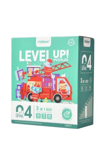 Παζλ Οχήματα Δράσης Mideer - Επίπεδο 4 - Παιδικά παιχνίδια στο diaplasibooks.gr