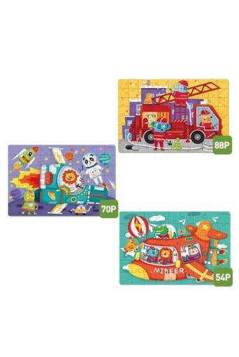 Παζλ Οχήματα Δράσης Mideer - Επίπεδο 4 - Παιδικά παιχνίδια στο diaplasibooks.gr