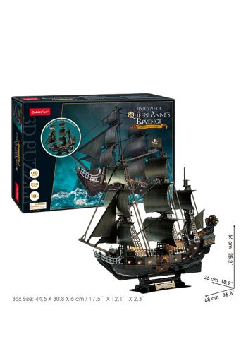 Παζλ 3D Η Εκδίκηση της βασίλισσας Άννας 149 τεμάχια με Led - Παιδικά παιχνίδια στο diaplasibooks.gr