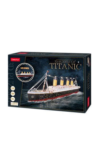 Παζλ 3D Τιτανικός 266 τεμάχια με Led - Παιδικά παιχνίδια στο diaplasibooks.gr