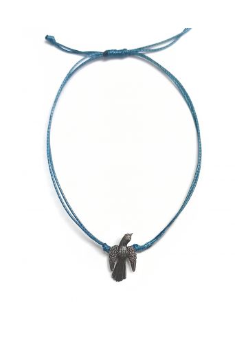 Κούκος - Χειροποίητο βραχιόλι από ασήμι 925 - Art shop στο diaplasibooks.gr