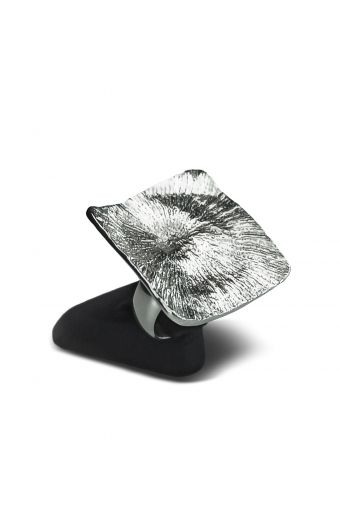 Δαχτυλίδι ασημένιο 925 κοχύλι τετράγωνο - Art shop στο diaplasibooks.gr
