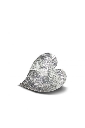 Δαχτυλίδι ασημένιο 925 καρδιά - κοχύλι - Art shop στο diaplasibooks.gr