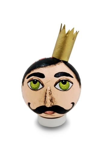 Ρόδι 'Βασιλιάς" από papier mache - Art shop στο diaplasibooks.gr
