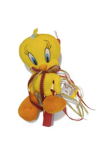 Λαμπάδα με  κουκλάκι  Tweety - Πασχαλινά στο diaplasibooks.gr