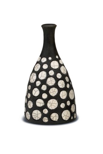 Μπουκάλι στρογγυλό 23X11cm Raku art - Art shop στο diaplasibooks.gr