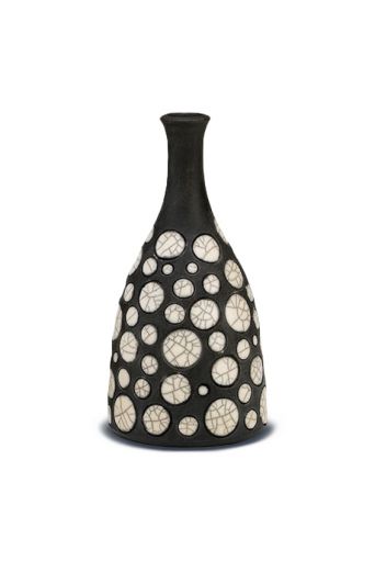 Μπουκάλι στρογγυλό 23X11cm Raku art - Art shop στο diaplasibooks.gr