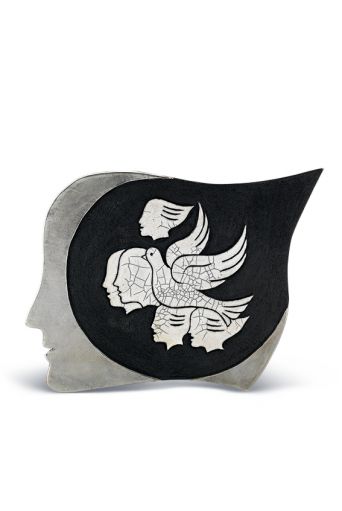 Επιτοίχιο "Οι σκέψεις μας" raku art - Art shop στο diaplasibooks.gr