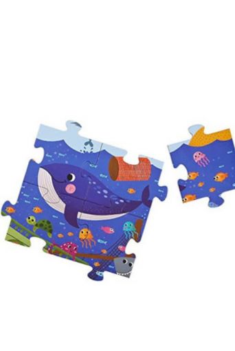 Παζλ Ανακαλύπτω τον ωκεανό με 3D γυαλιά Mideer - Παιδικά παιχνίδια στο diaplasibooks.gr