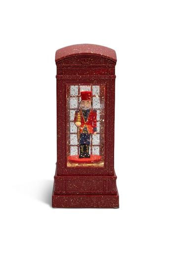 Τηλεφωνικός θάλαμος με Καρυοθραύστη φωτιζόμενος led - Art shop στο diaplasibooks.gr