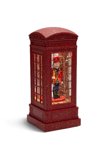 Τηλεφωνικός θάλαμος με Καρυοθραύστη φωτιζόμενος led - Art shop στο diaplasibooks.gr