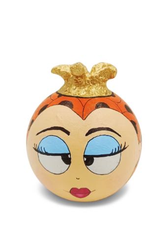 Γλυπτό ρόδι "Queen Alice" από papier mache - Art shop στο diaplasibooks.gr