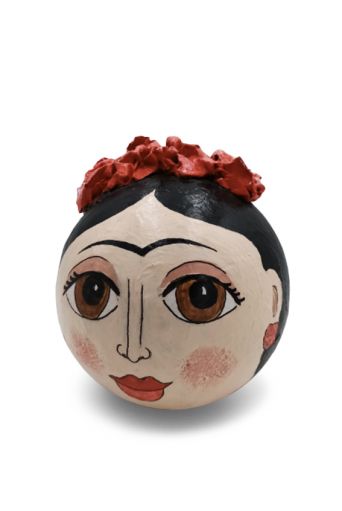 Μπάλα 'Καρικατούρα' από papier mache - Art shop στο diaplasibooks.gr