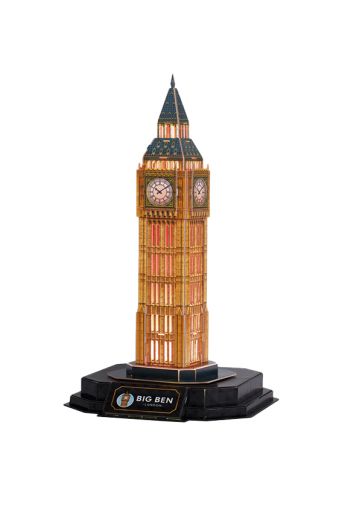 Παζλ 3D Μπιγκ Μπεν - νύχτα 32 τεμάχια με Led - Παιδικά παιχνίδια στο diaplasibooks.gr