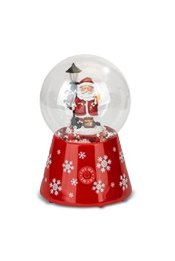 Χιονόμπαλα Χριστουγεννιάτικη με μουσική και φως - Art shop στο diaplasibooks.gr