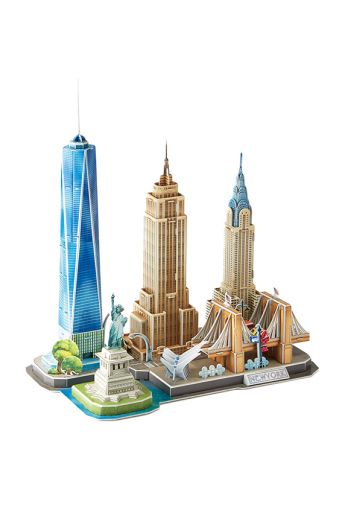 Παζλ 3D Νέα Υόρκη 123 τεμάχια - Παιδικά παιχνίδια στο diaplasibooks.gr