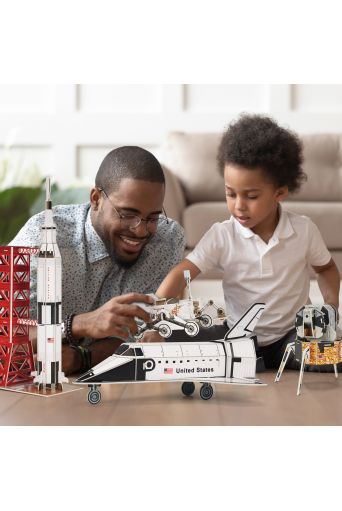 Παζλ 3D Αποστολή στο Διάστημα- National  Geographic 80 τεμάχια - Παιδικά παιχνίδια στο diaplasibooks.gr