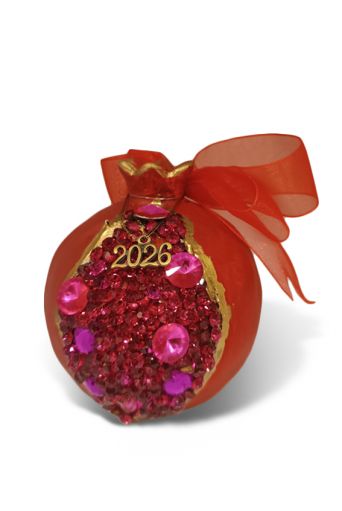 Κεραμικό ρόδι κόκκινο - Art shop στο diaplasibooks.gr