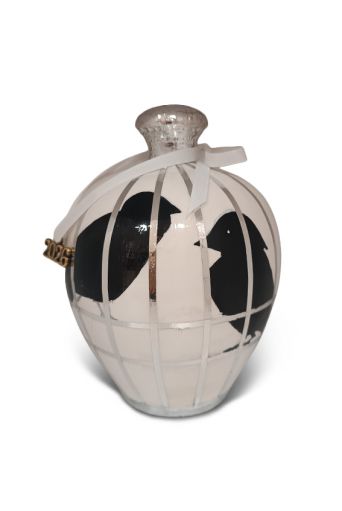 Κουμπαράς - γούρι  "Στάμνα Art" πουλάκια στο κλουβί - Art shop στο diaplasibooks.gr