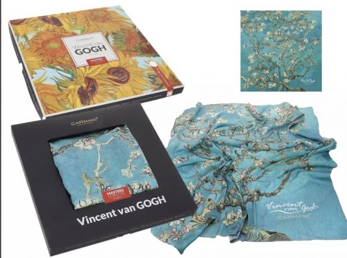 Πασμίνα Van Gogh ''Άνθη αμυγδαλιάς'' - Art shop στο diaplasibooks.gr