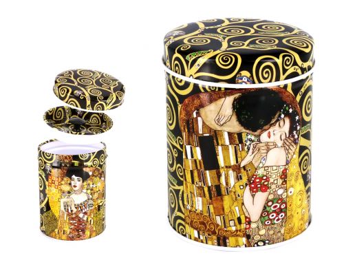 Μεταλλικό κουτί Klimt ''The Kiss and Adele Bloch'' - Art shop στο diaplasibooks.gr