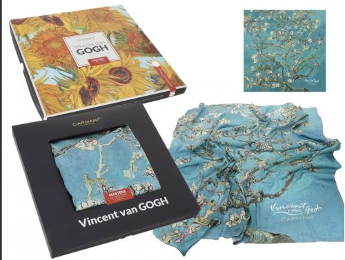 Πασμίνα Van Gogh ''Άνθη αμυγδαλιάς'' - Art shop στο diaplasibooks.gr