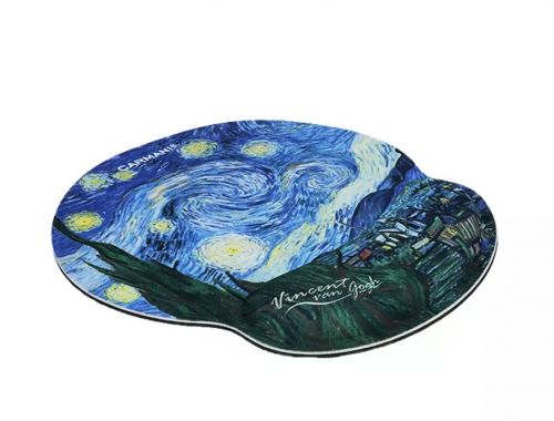 Mouse pad με μαξιλαράκι καρπού Van Gogh ''Έναστρη νύχτα'' - Art shop στο diaplasibooks.gr