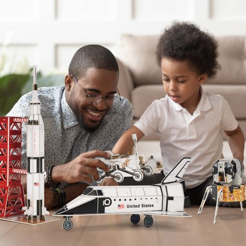 Παζλ 3D Αποστολή στο Διάστημα- National  Geographic 80 τεμάχια - Παιδικά παιχνίδια στο diaplasibooks.gr