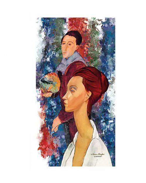 Πετσέτα μεγάλη A. Modigliani - Art shop στο diaplasibooks.gr