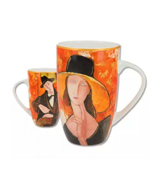 Σετ 4 κούπες Amedeo Modigliani - Art shop στο diaplasibooks.gr