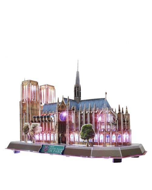 Παζλ 3D Η Παναγία των Παρισίων  149 τεμάχια με Led - Παιδικά παιχνίδια στο diaplasibooks.gr