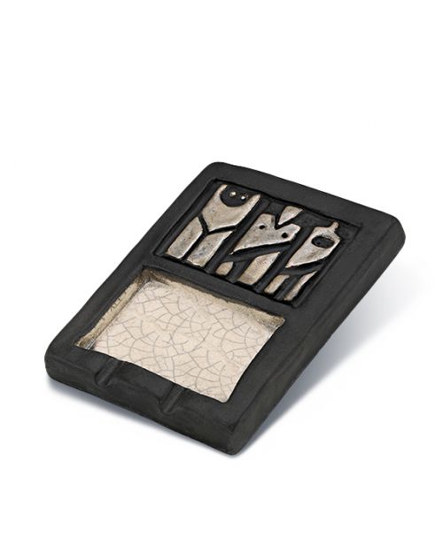 Σταχτοδοχείο "Κορμιά" raku art - Art shop στο diaplasibooks.gr