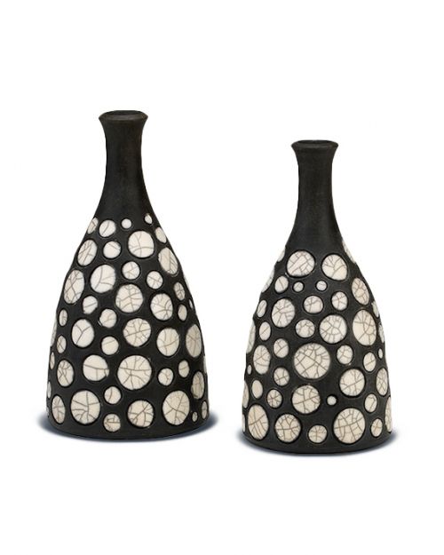 Μπουκάλι στρογγυλό 23X11cm Raku art - Art shop στο diaplasibooks.gr