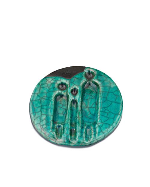 Σταχτοδοχείο "Οικογένεια" raku art - Art shop στο diaplasibooks.gr