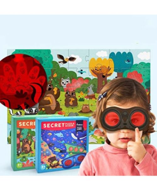 Παζλ Ανακαλύπτω τον ωκεανό με 3D γυαλιά Mideer - Παιδικά παιχνίδια στο diaplasibooks.gr