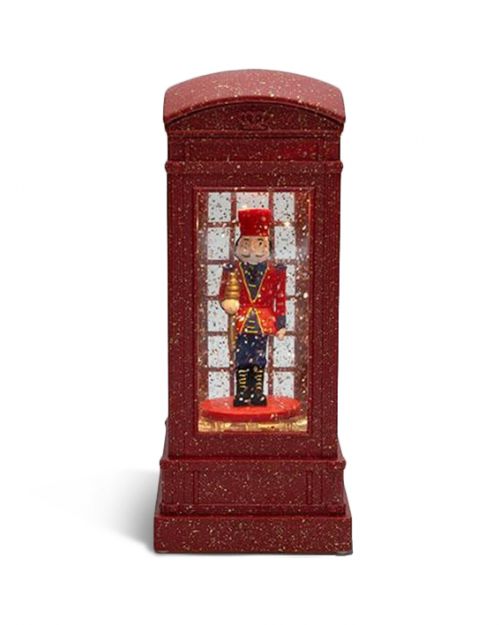 Τηλεφωνικός θάλαμος με Καρυοθραύστη φωτιζόμενος led - Art shop στο diaplasibooks.gr