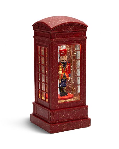 Τηλεφωνικός θάλαμος με Καρυοθραύστη φωτιζόμενος led - Art shop στο diaplasibooks.gr