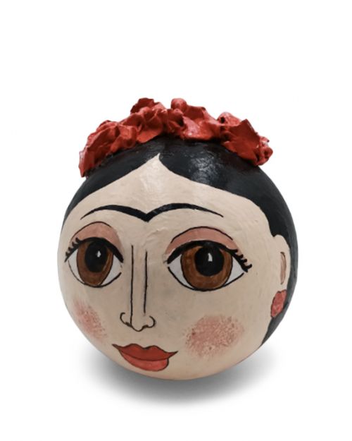 Μπάλα 'Καρικατούρα' από papier mache - Art shop στο diaplasibooks.gr