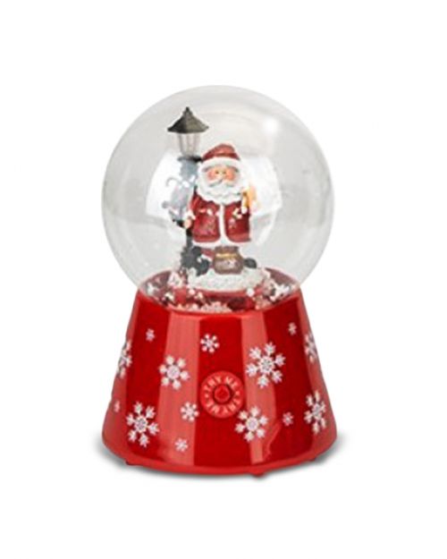 Χιονόμπαλα Χριστουγεννιάτικη με μουσική και φως - Art shop στο diaplasibooks.gr