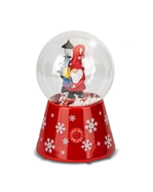 Χιονόμπαλα Χριστουγεννιάτικη με μουσική και φως - Art shop στο diaplasibooks.gr