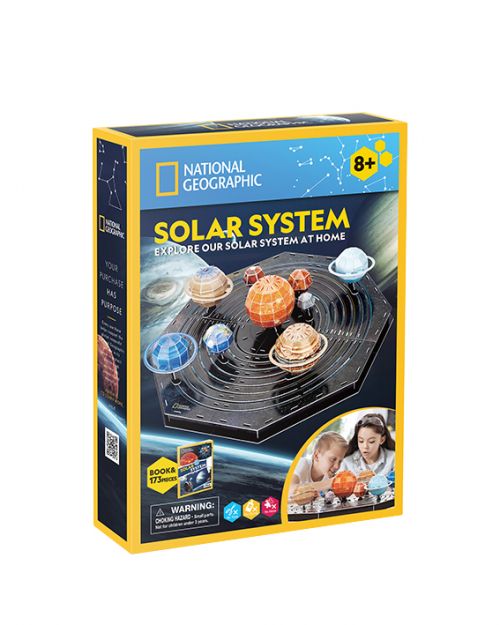 Κατασκευή 3D Ηλιακό Σύστημα National Geographic - Παιδικά παιχνίδια στο diaplasibooks.gr